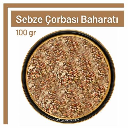 Tos The Organic Spices Vegan Sebze Çorbası Baharatı Toz 100 gr
