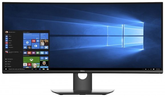 Dell U3417W 60 Hz 5 ms 34.14 inç UWQHD Kavisli Ekran Kavisli Ekran IPS Hoparlörlü HDMI 3440 x 1440 px LED Oyuncu Monitör
