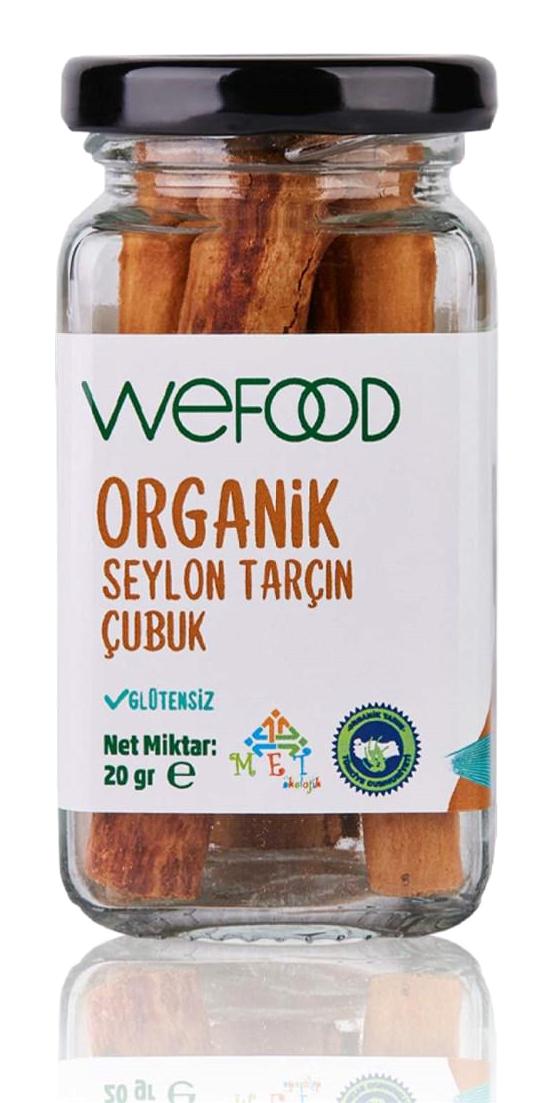 Wefood Vegan Tarçın Çubuk 20 gr