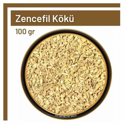 Tos The Organic Spices Vegan Kök Zencefil Toz 100 gr