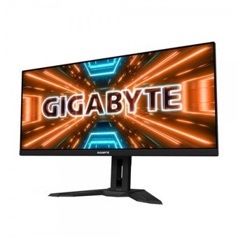 Gigabyte M34WQ 144 Hz 1 ms 34 inç UWQHD IPS Hoparlörlü HDMI Freesync 3440 x 1440 px LED Oyuncu Monitör