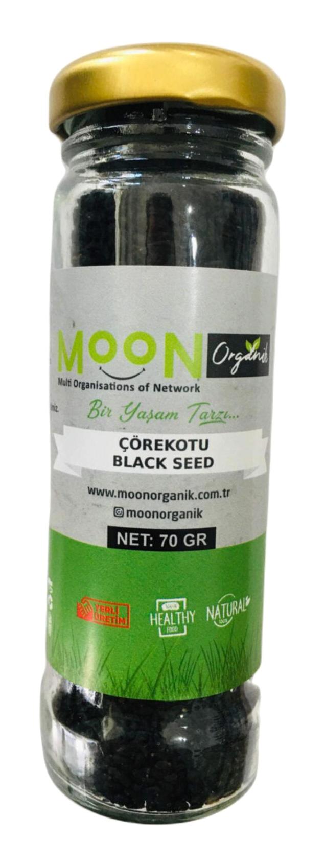 Moon Organik Glutensiz Çörek Otu Tane 70 gr