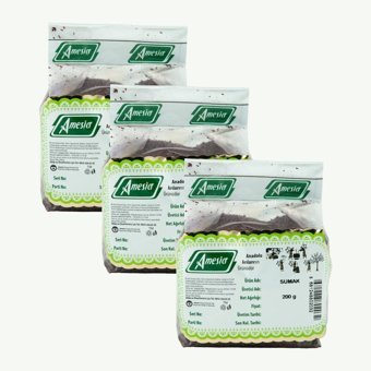 Amesia Vegan Sumak Toz 3 x 200 gr