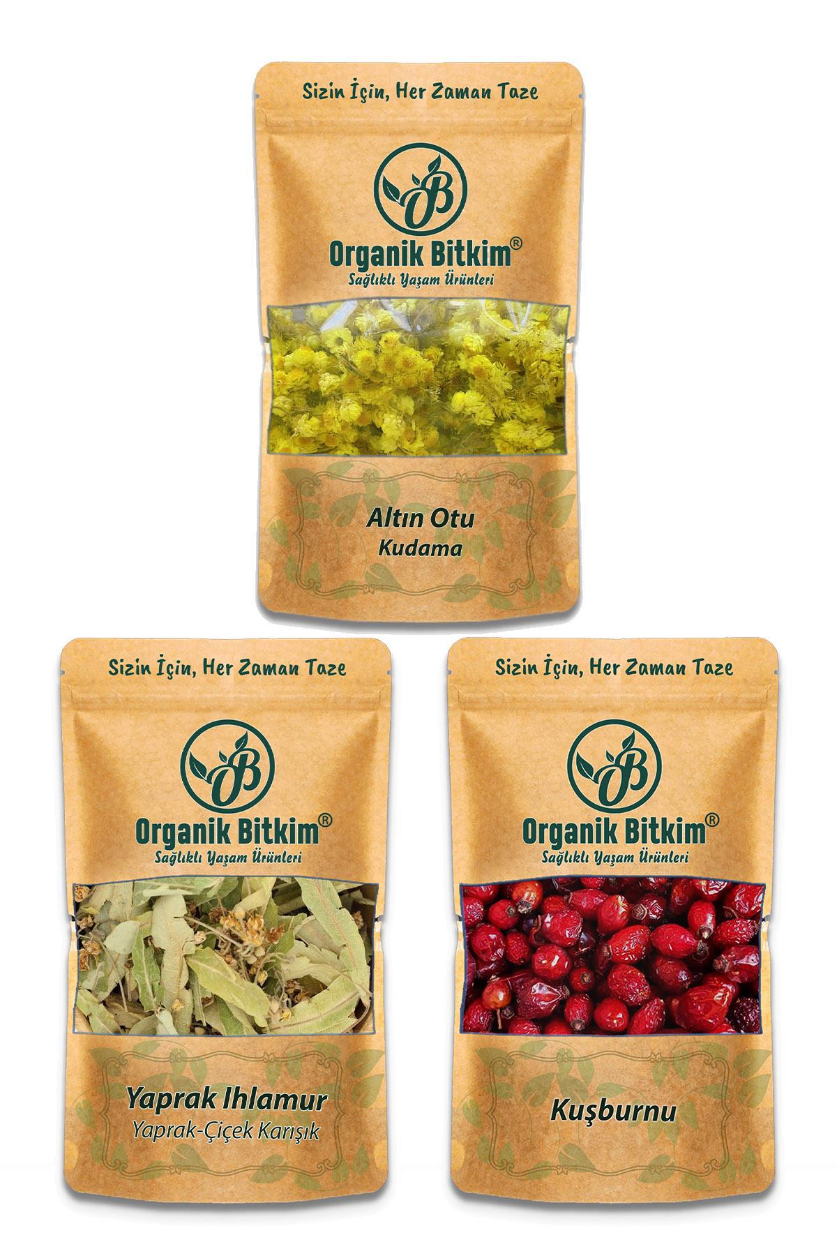 Organik Bitkim Glutensiz Ihlamur - Altınotu - Kuşburnu Tane 150 gr