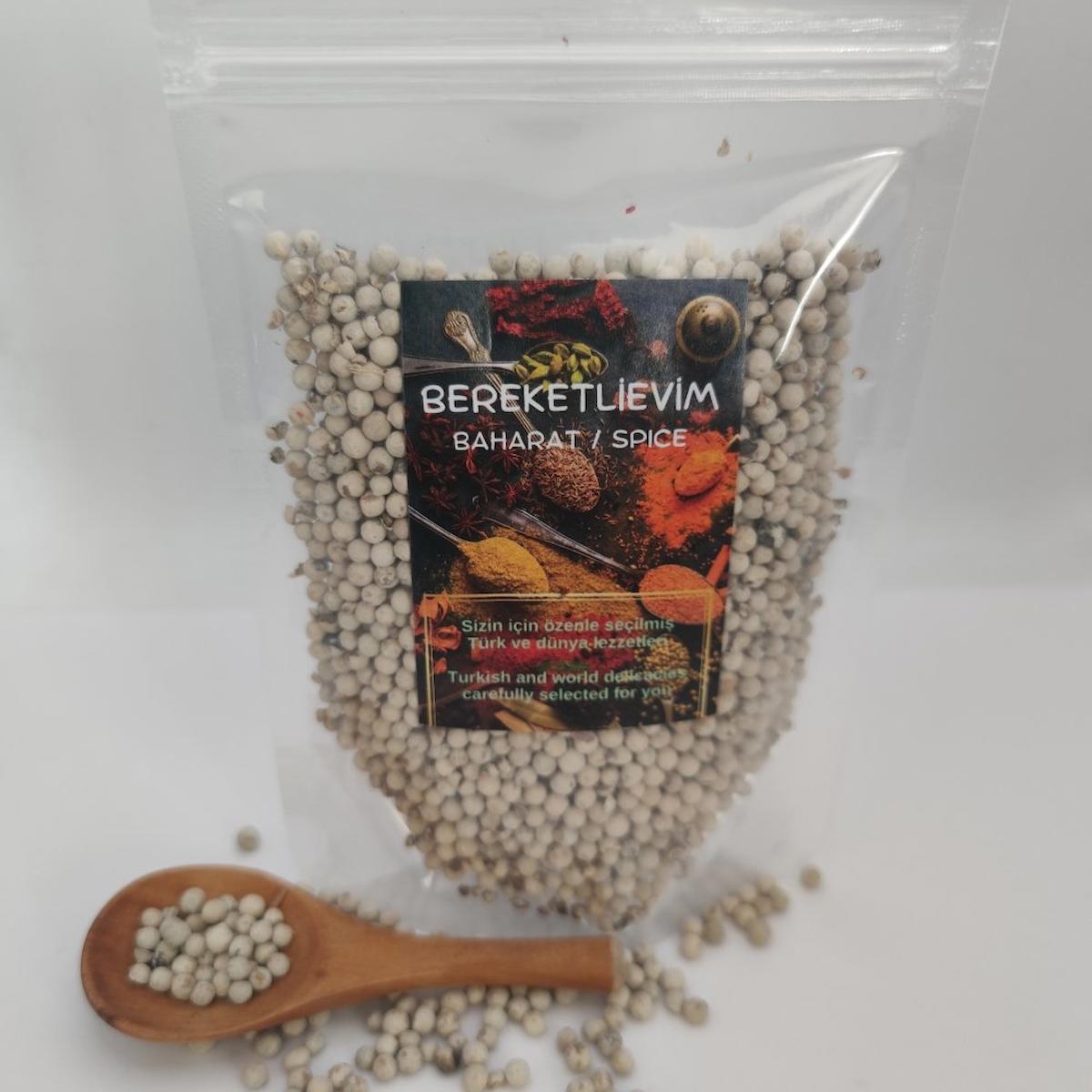 Bereketlievim Doğal Beyaz Biber Tane 60 gr
