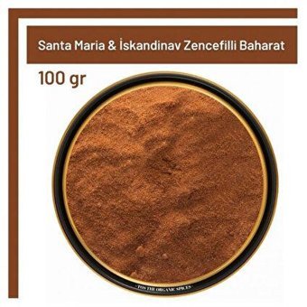 Tos The Organic Spices Doğal Santa Maria & İskandinav Zencefilli Toz 100 gr