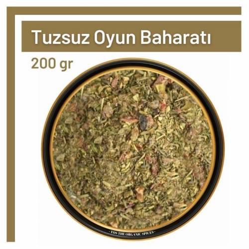 Tos The Organic Spices Glutensiz Toz Tuzsuz Oyun Baharatı 200 gr