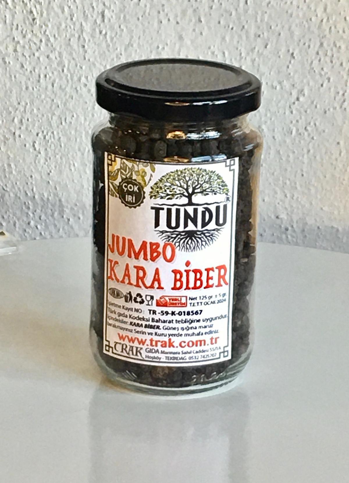 Tundu Baharat Tane Karabiber Jumbo İri 150 gr