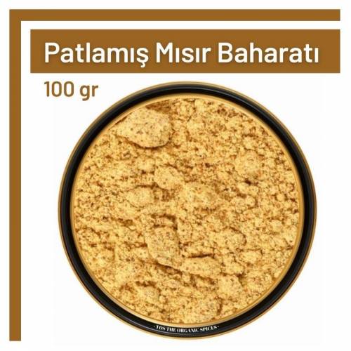 Tos The Organic Spices Glutensiz Patlamış Mısır Baharatı Toz 100 gr