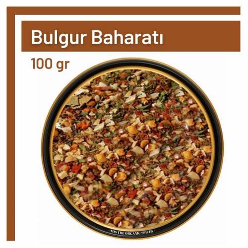 Tos The Organic Spices Glutensiz Bulgur Baharatı Toz 100 gr