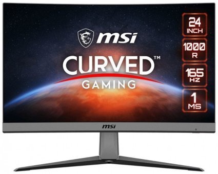 MSI MAG Artymis 242C 165 Hz 1 ms 23.6 inç FHD+ Kavisli Ekran VA HDMI Freesync 1920 x 1080 px LED Oyuncu Monitör