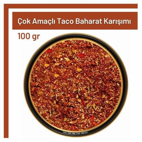 Tos The Organic Spices Çok Amaçlı Taco Baharat Karışımı Toz 100 gr