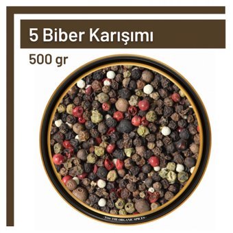 Tos The Organic Spices Glutensiz 5 Biber Karışımı Tane 500 gr