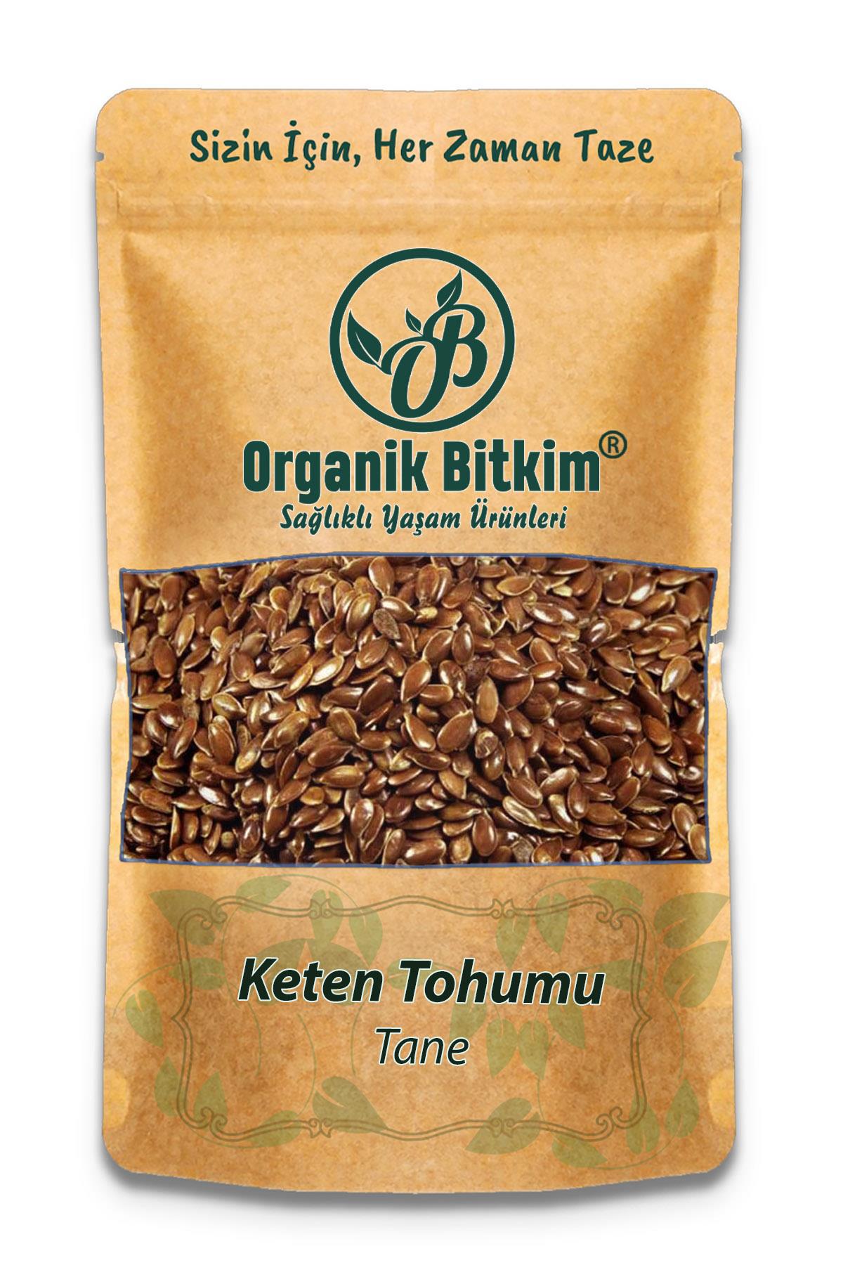 Organik Bitkim Glutensiz Keten Tohumu Tane 500 gr
