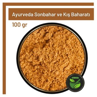 Tos The Organic Spices Ayurveda Sonbahar ve Kış Glutensiz Baharat Karışımı Toz 100 gr