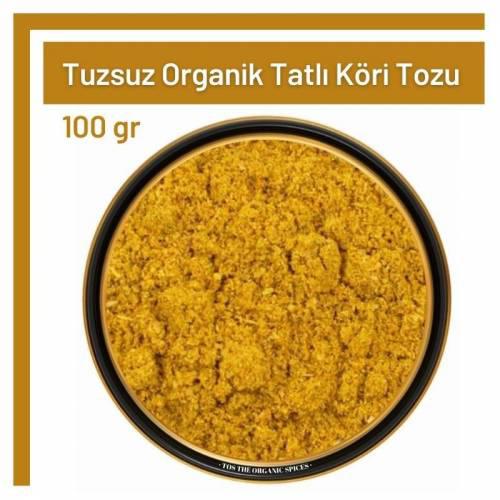 Tos The Organic Spices Tuzsuz Oraganik Tatlı Toz Köri 100 gr