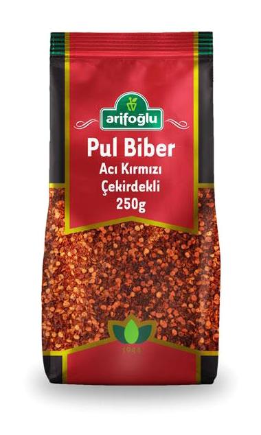 Arifoğlu Vegan Pul Biber Tane 250 gr