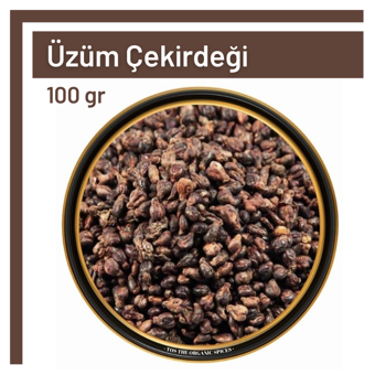 Tos The Organic Spices Vegan Üzüm Çekirdeği Tane 100 gr