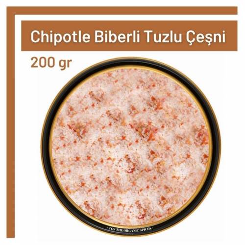 Tos The Organic Spices Glutensiz Chipotle Biberli Tuzlu Çeşni Toz 200 gr