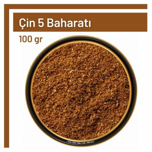 Tos The Organic Spices Glutensiz Çin Beş Baharatı Toz 100 gr