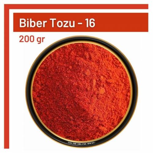 Tos The Organic Spices Vegan Biber Toz 200 gr
