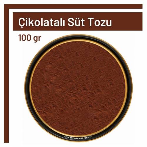 Tos The Organic Spices Glutensiz Çikolatalı Süt Toz 100 gr