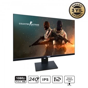 Spardox Gaming SG-27240RP 240 Hz 1 ms 27 inç FHD IPS HDMI 1920 x 1080 px LED Oyuncu Monitör