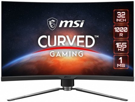 MSI MAG Artymis 324CP 165 Hz 1 ms 31.5 inç FHD Kavisli Ekran VA HDMI Freesync 1920 x 1080 px LED Oyuncu Monitör