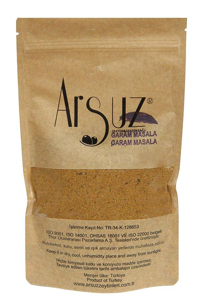 Arsuz Vegan Toz Garam Masala 150 gr