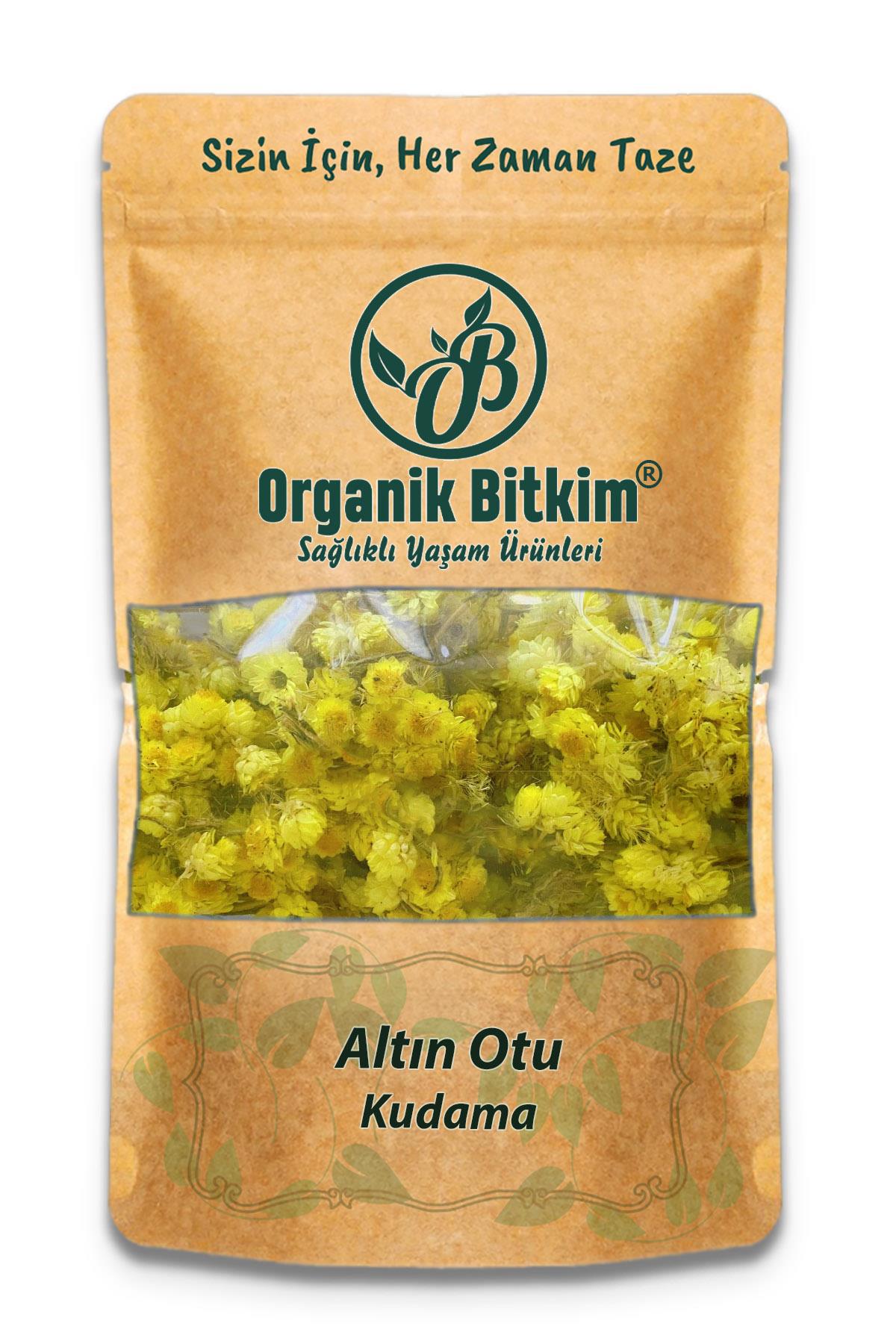 Organik Bitkim Glutensiz Altın Otu - Ölmez Çiçek - Kudama Tane 1 kg