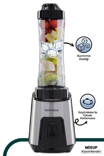 Goldmaster GM-7259 250 W Smoothie Blender Metalik