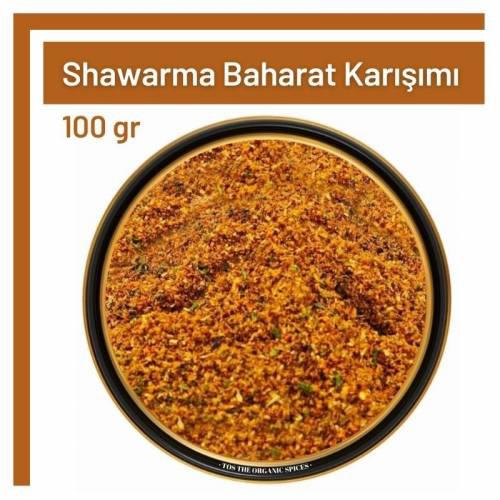 Tos The Organic Spices Shawarma Glutensiz Baharat Karışımı Toz 100 gr