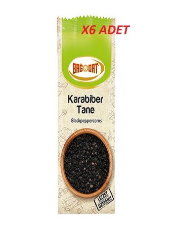 Bağdat Vegan Karabiber Tane 6x40 gr