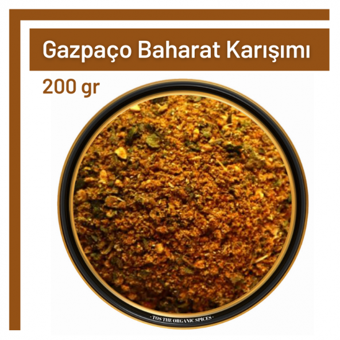 Tos The Organic Spices Gazpaço Doğal Baharat Karışımı Toz 200 gr