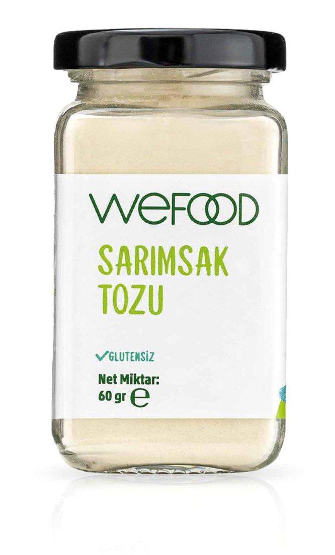 Wefood Doğal Sarımsak Toz 60 gr