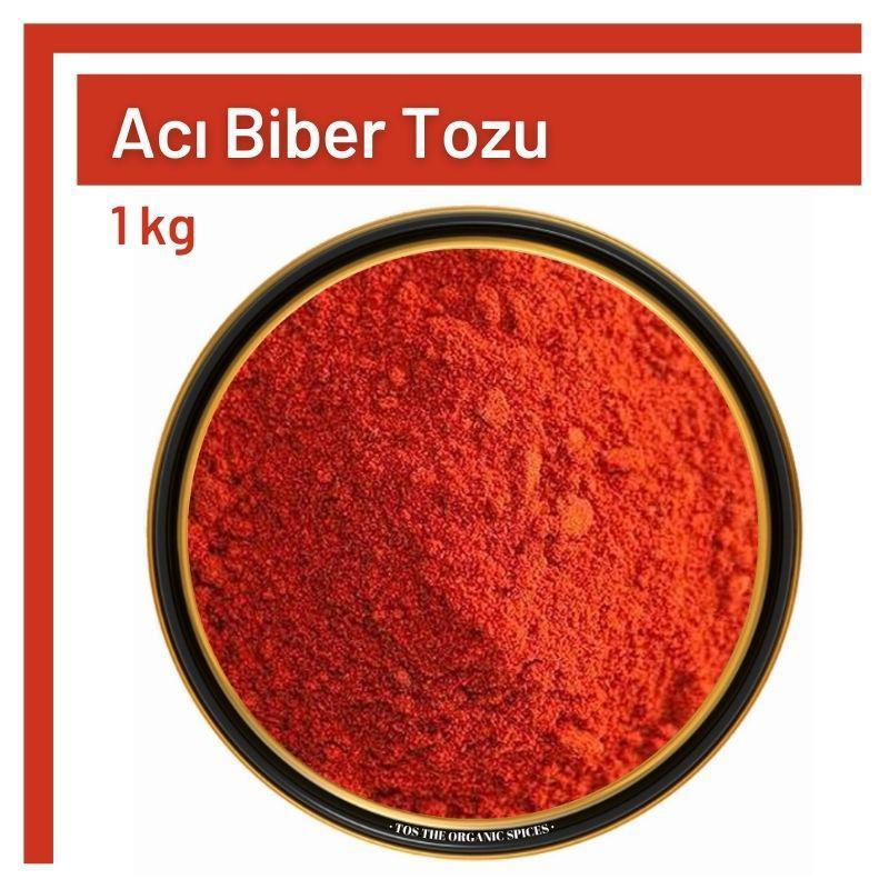 Tos The Organic Spices Acı Biber Toz 1 kg