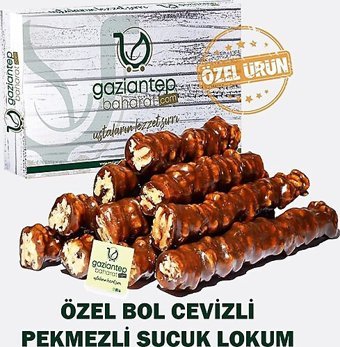 Gaziantep Baharat Bol Cevizli Pekmezli Sucuk 500 gr