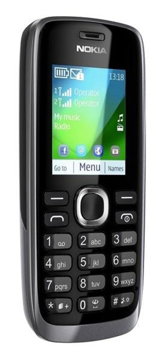 Nokia 112 Tuşlu Cep Telefonu Siyah
