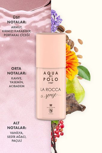 Aqua Di Polo 1987 La Rocca Sense EDP Kadın Parfüm 100 ml