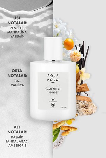 Aqua Di Polo 1987 Omodeo Sense EDP Kadın Parfüm 50 ml