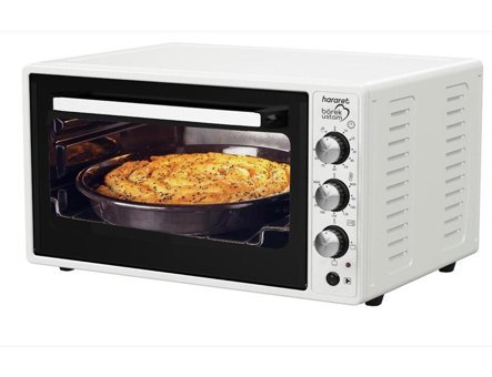 Hararet Börek Ustam 50 lt Mini Fırın Beyaz