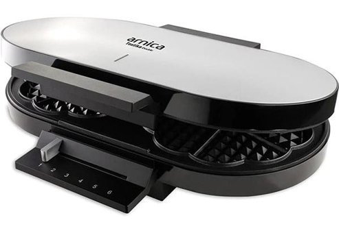 Arnica GH26230 Tostika 1200 W Gri Waffle Makinesi