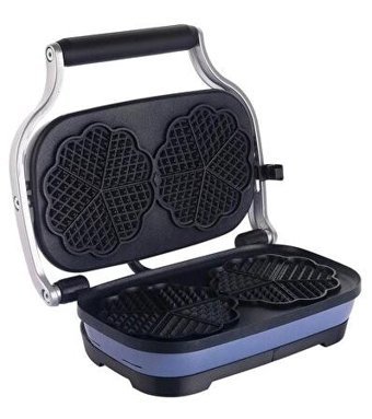 Aksu Vintage T62W 1300 W Mavi Waffle Makinesi