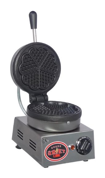 Üret Çelik WF 3 1000 W Gri Waffle Makinesi