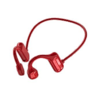 Evdençarşı BL09 Kablosuz Kulak Üstü Bluetooth Kulaklık Kırmızı
