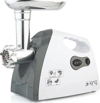 King K114T İçli Köfte Aparatlı Salça Aparatlı 2000 W Kıyma Makinesi