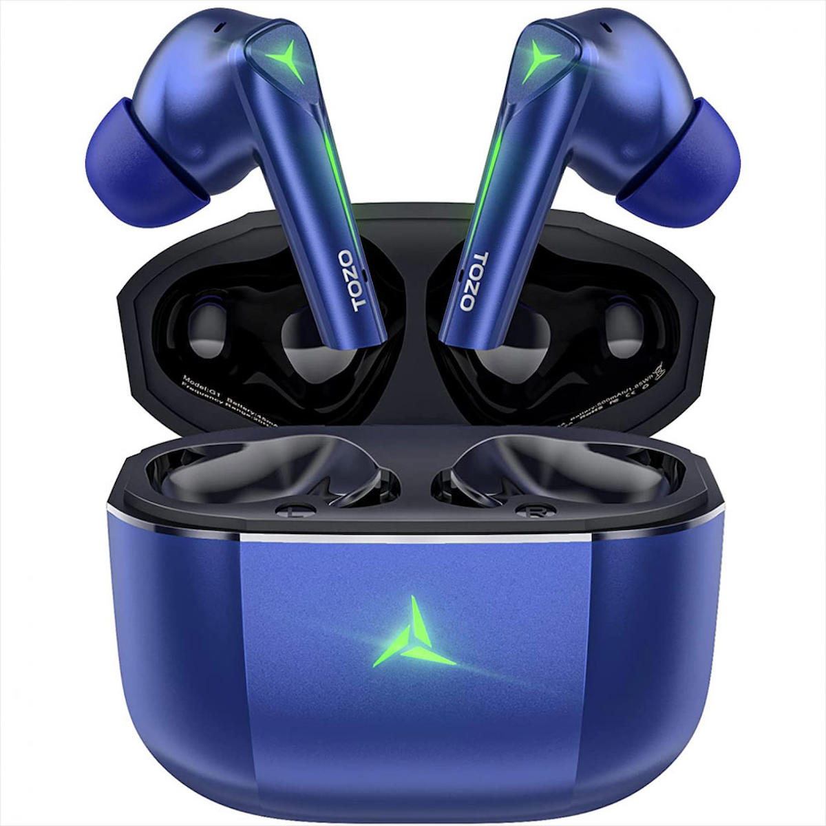 Tozo G1 45 ms 5.0 Gürültü Önleyici Oyuncu Kulak İçi Bluetooth Kulaklık Mavi