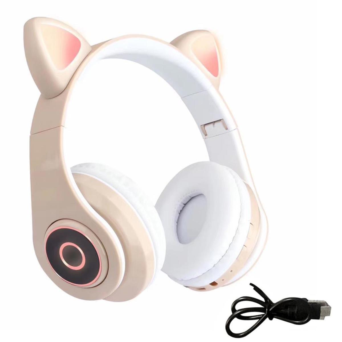 Torima VZV-B39 5.0 Kulak Üstü Bluetooth Kulaklık Pembe