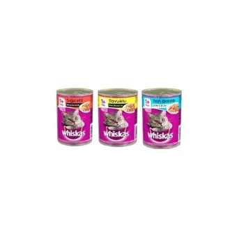 Whiskas Karışık Yetişkin Yaş Kedi Maması 24x400 gr