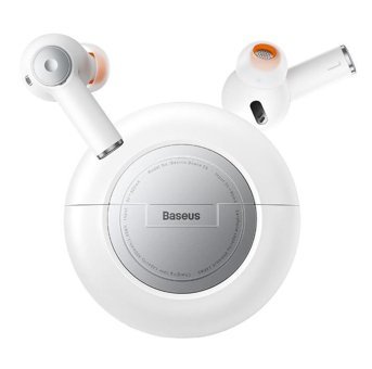 Baseus BT5.3V 5.3 Gürültü Önleyici Kulak İçi Bluetooth Kulaklık Beyaz
